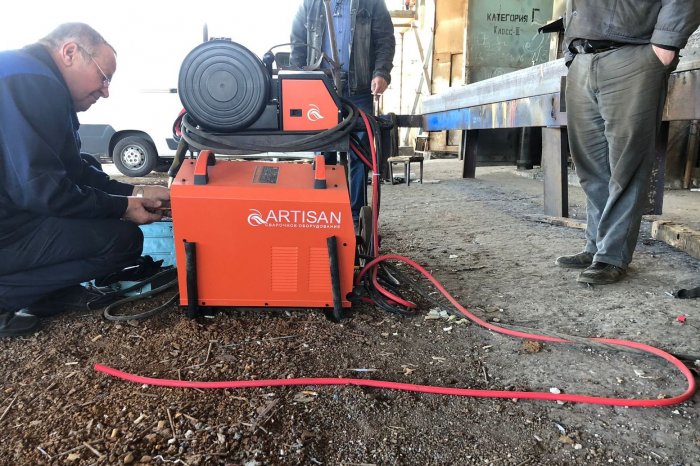 Испытания сварочного аппарата MIG 500