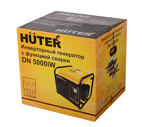 Электрогенератор инверторный Huter DN 5000iW (с функцией сварки)
