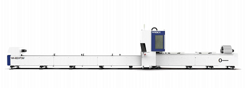 Трубный лазерный станок с тремя патронами и горизонтальной установкой MK-T3W в Тамбове