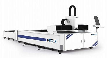 Волоконный лазерный станок для резки с обменной платформой MK-E в Тамбове